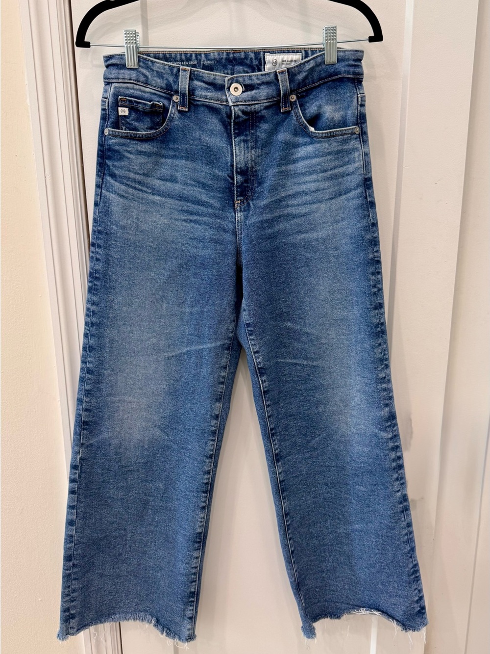 Women’s AG Saige Wide Leg Crop, High Rise - Size 28